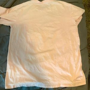 Pink tee shirt short sleeves